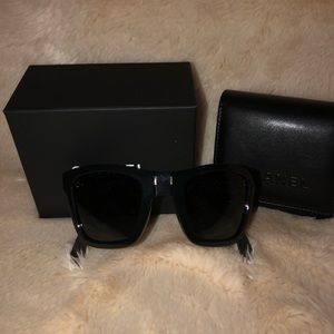 Chanel Square Folding Sunglasses